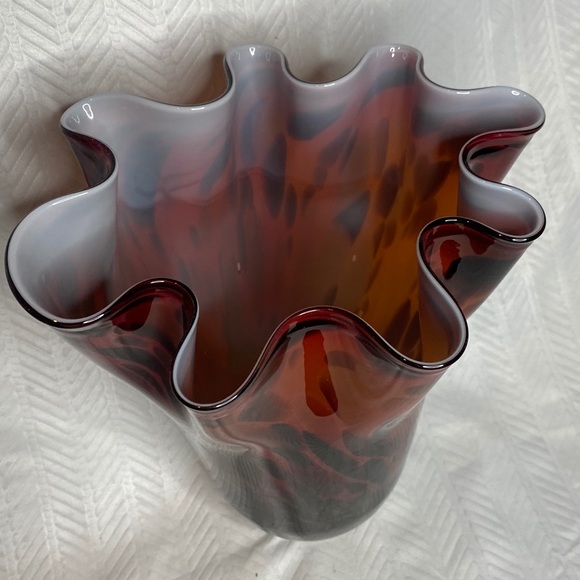 CYSExcel Accents Cys Excel Glassware Hand Blown Glass Art Vase